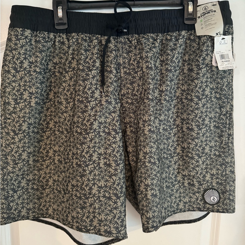 Patterned Swim Shorts